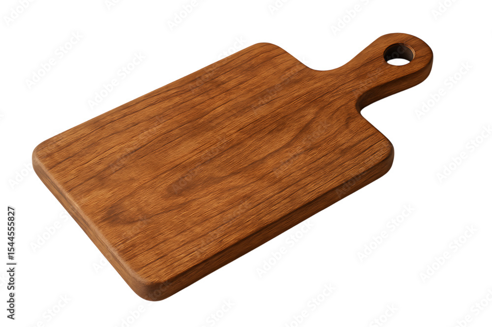 Top view of wooden cutting board isolated on transparent background Top view of wooden cutting board isolated on transparent background