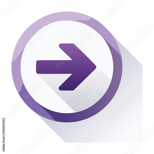 Solid Round Arrow Icon
