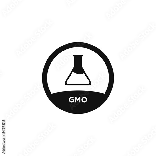 GMO Icon Vector.