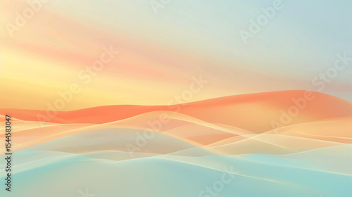 Soft Pink Teal Gradient Background