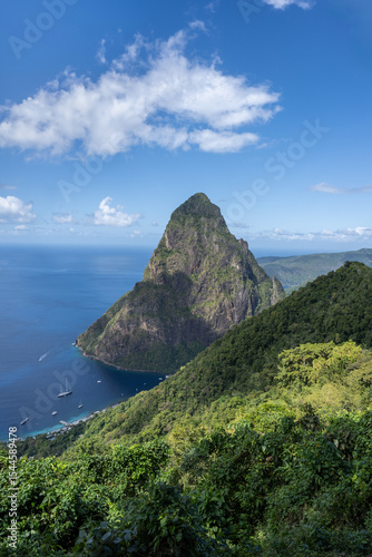 St.Lucia - Pitons - Wanderung - Tet Paul Nature Trail mit tollem Ausblick