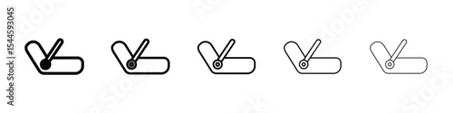Baby carriage icon. graphic icon design template
