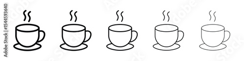 Coffee icon. graphic icon design template