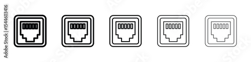 TCP icon filled flat sign concept for web design.