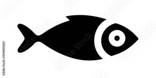 Colorful marine fish vector illustration for tropical underwater animal icon design