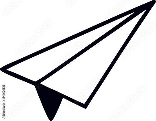 airplane isolated on white