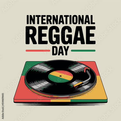 International Reggae Day Celebration Music Culture Tribute
