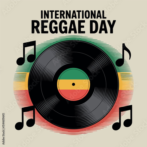 International Reggae Day Celebration Music Culture Tribute