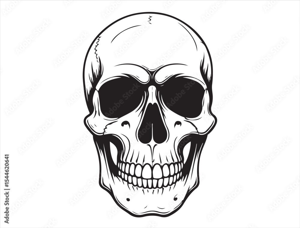 Fototapeta premium Human Body Part Silhouette