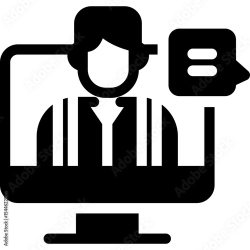 Virtual Meeting Icon