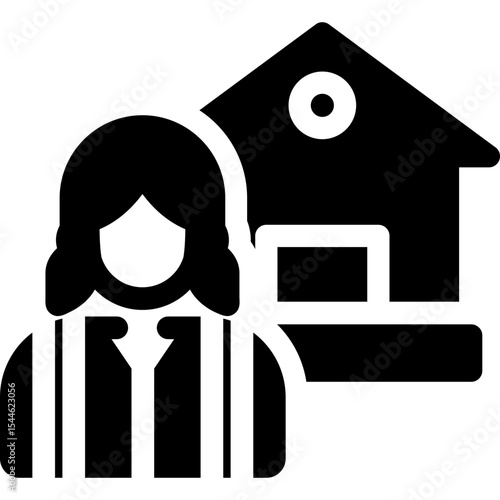 Work At Home Icon