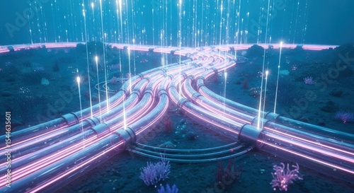 Plasma-Based Internet Backbone Beneath the Ocean Floor