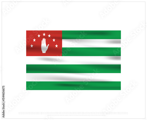 Happy Independence day, Abkhazia Independence day, Abkhazia, Abkhazia Flag, 30 September, 30th September, Independence Day, National Day, National Flag, Icon, Vector Design Typographic Design