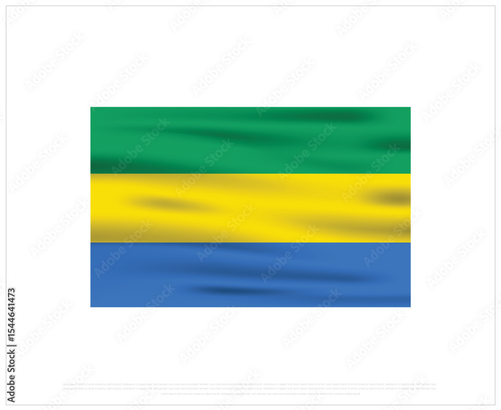 Obraz premium t by Independence Day, Gabon Independence Day, Gabon, Gabon Flag, 17 August, 17th August, Independence Day, National Day, National Flag Icon