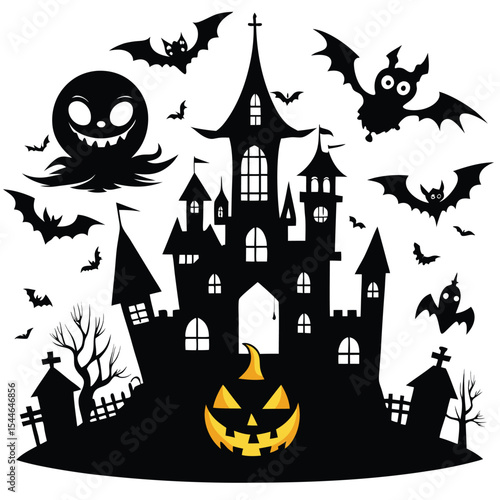 halloween vector illustration