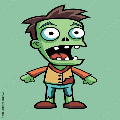 design logo icon illustration character cartoon zombie funny