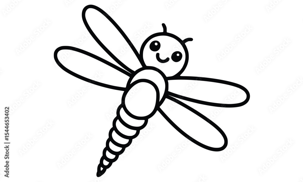 dragonfly cartoon illustration dragonfly cartoon illustration