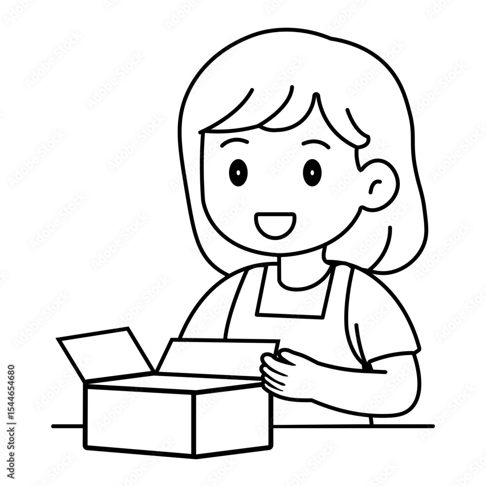 cartoon online selling illustration cartoon online selling illustration