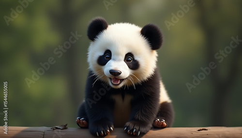 panda baby act