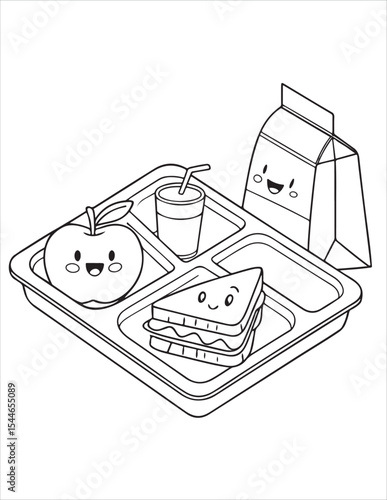 Back to School Coloring Pages for Kids – Cute School Supplies, Bags, Books, and Classroom Fun | Line Art Printable Set