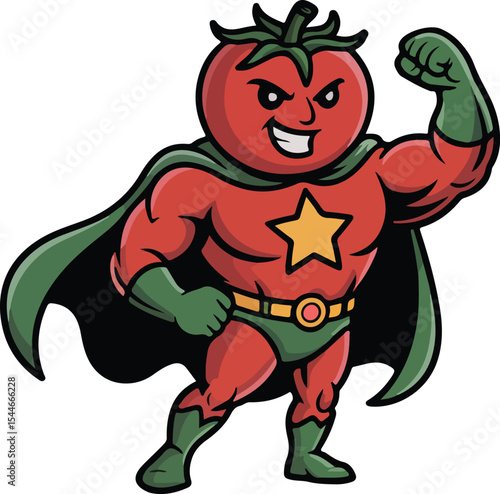 Super Tomato Hero warriror