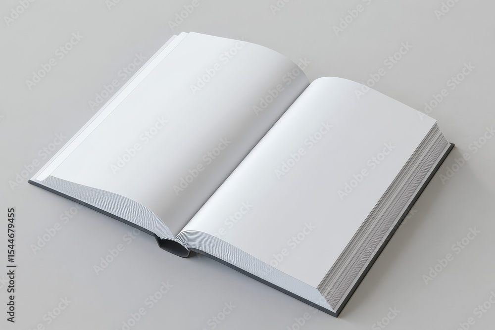 Minimalistic Education Catalog: Softcover Book Mockup with Clean White Design for Textbooks and Portfolios Minimalistic Education Catalog: Softcover Book Mockup with Clean White Design for Textbooks and Portfolios
