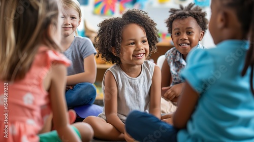 Diverse Classroom Circle: Teacher's Strategy for Student Engagement