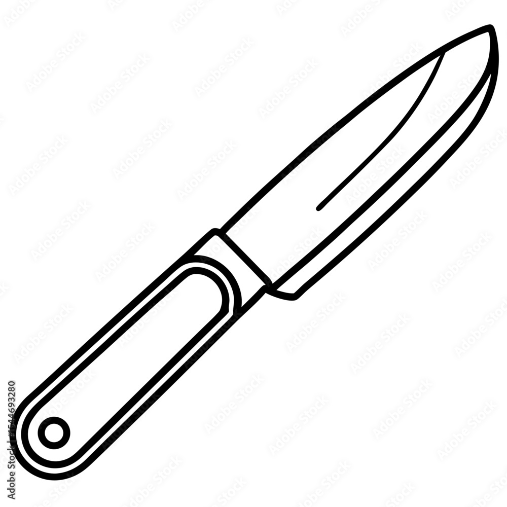 Line Art Utility Cutter Icon Design Line Art Utility Cutter Icon Design