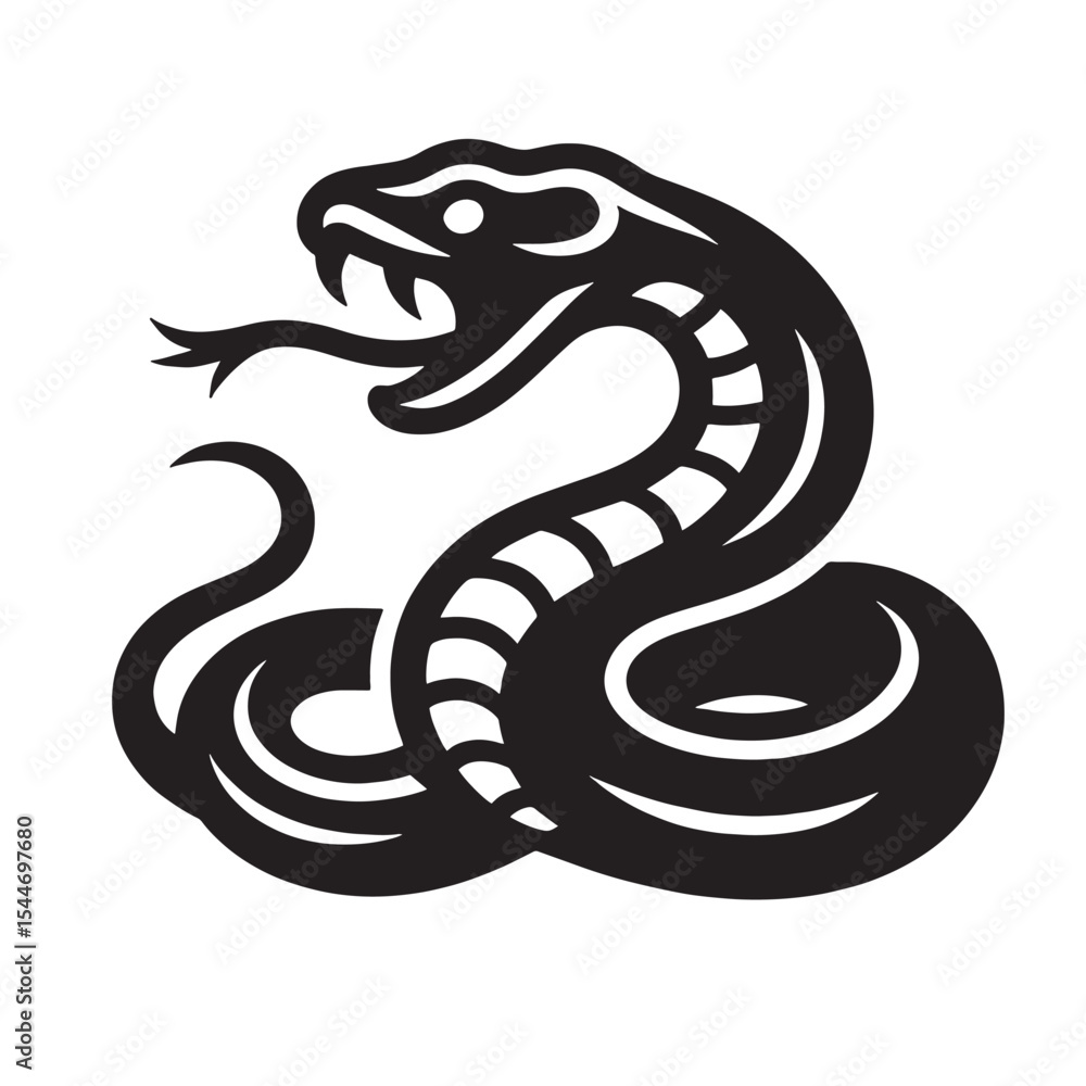 Fototapeta premium Hissing Snake 