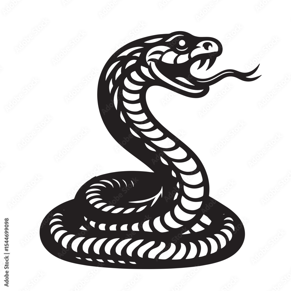 Fototapeta premium Hissing Snake 