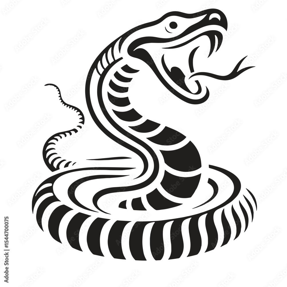 Fototapeta premium Hissing Snake 