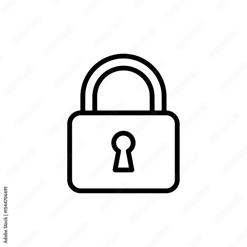vector lock icon vector lock icon