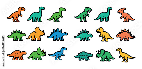 Dinosaur Clade Icons