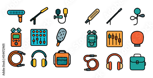 Sound Equipment Icons