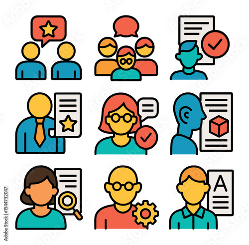 Peer Review Icons