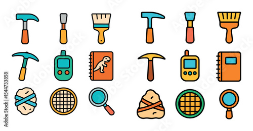 Paleontology Tool Icons