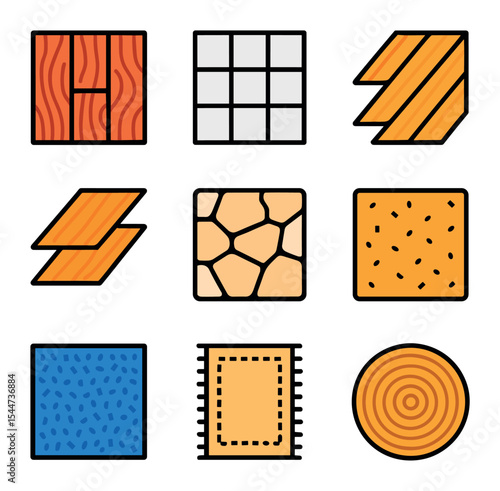 Vector Floor Icons