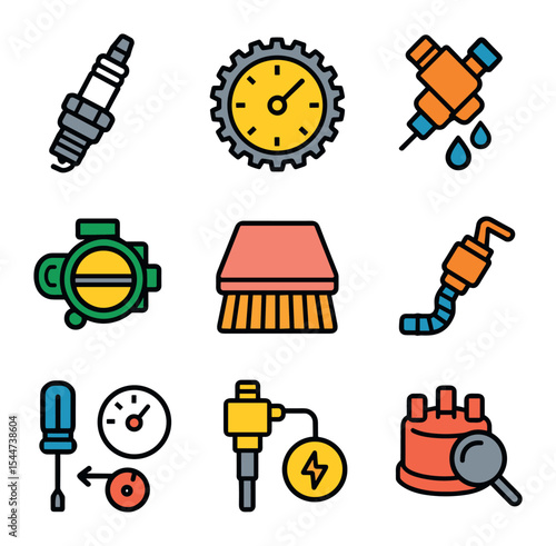 Tune-Up Service Icons