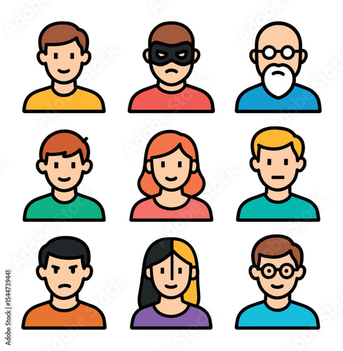 Character Archetype Icons