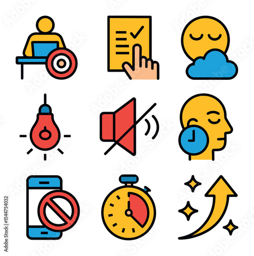 Focus Method Icons