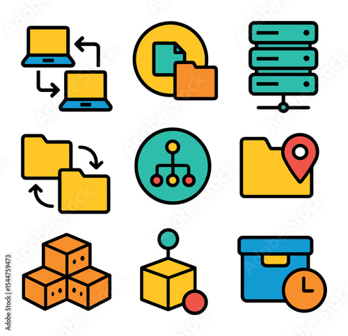Vector Storage Icons