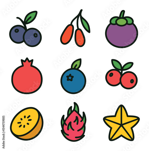 Superfruit Icon Grid