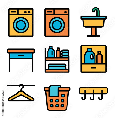 Laundry Room Icons