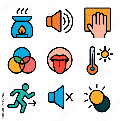 Nine Senses Icons