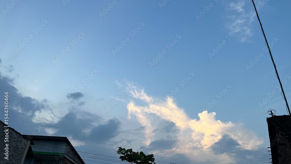 Obraz premium Blue sky