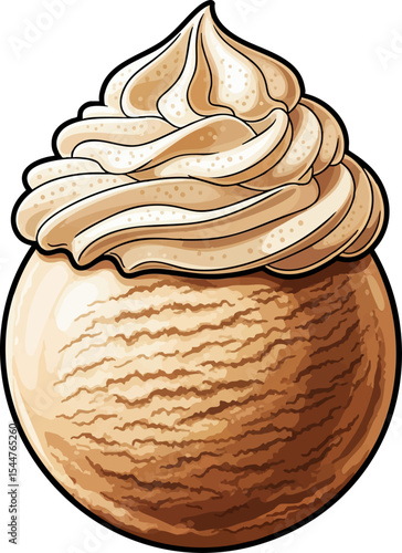 Dalgona Coffee Ice Cream