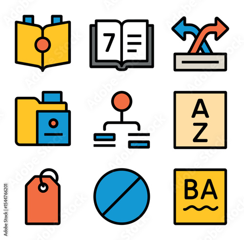 Indexing Vector Icons
