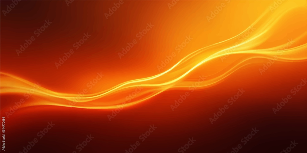 Obraz premium Light nature gradient background in abstract vector form with orange, yellow, red, white, blue, and light gold hues
