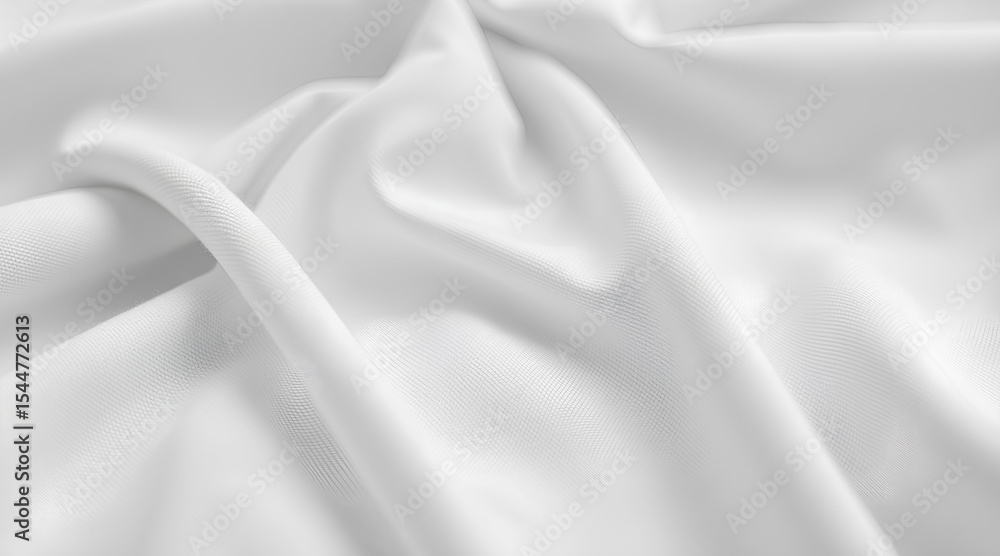 Obraz premium white silk background