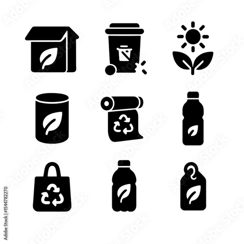 Sustainable Product Icons.